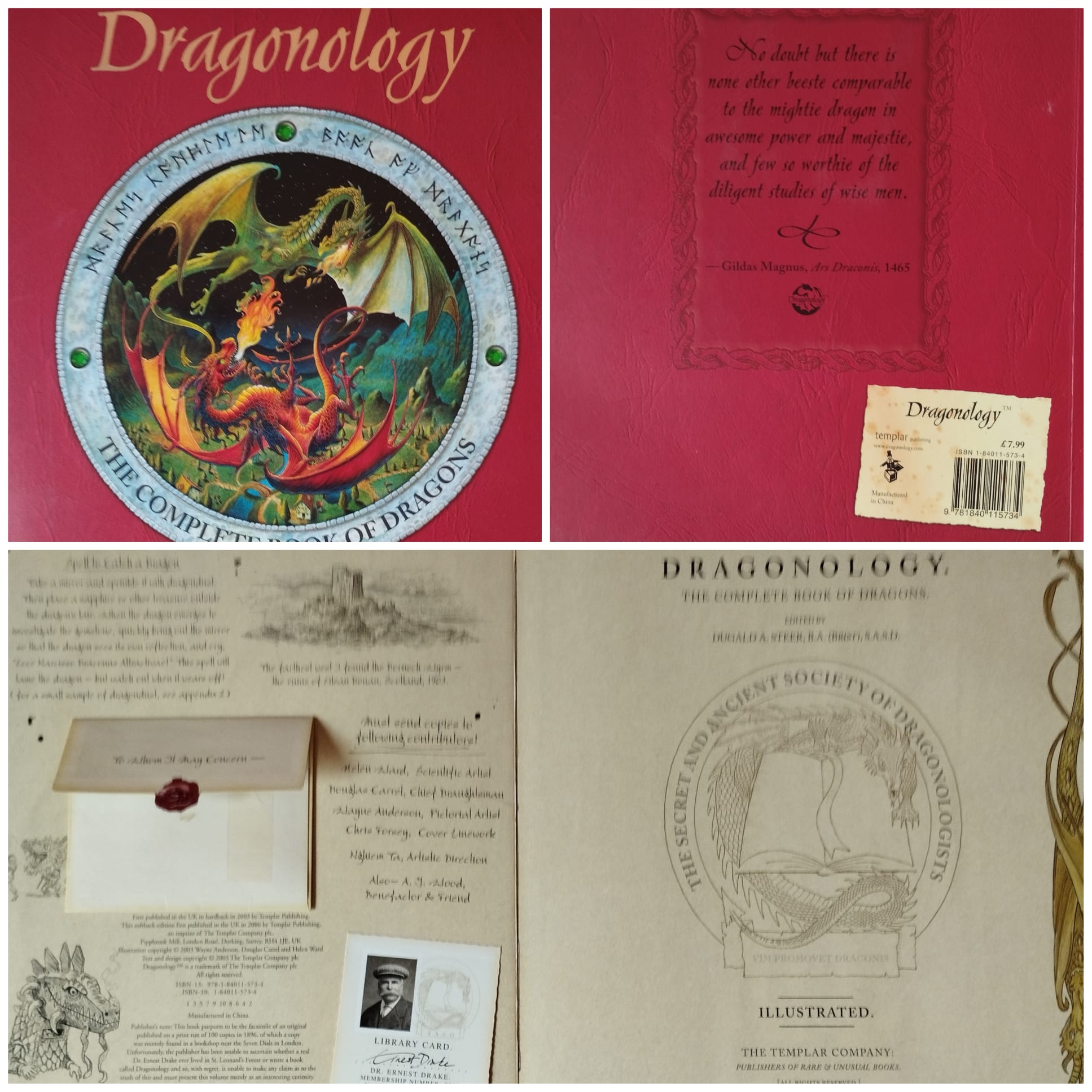 Dragonology Templar Publishing Paperback