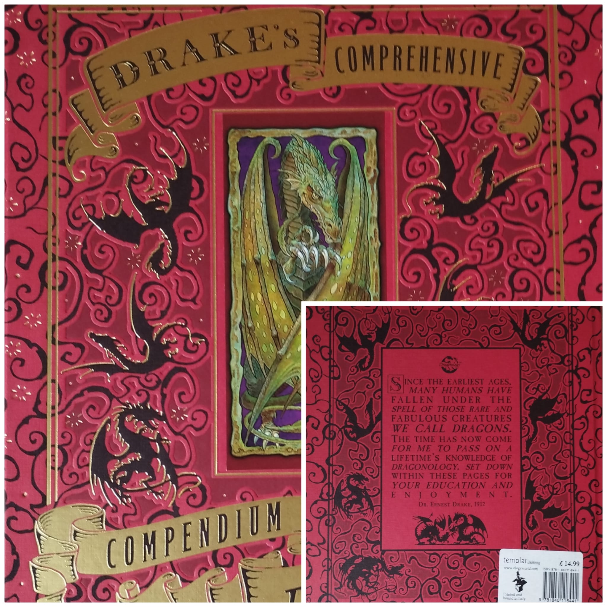 Drake’s Comprehensive Compendium of Dragonology Templar Publishing