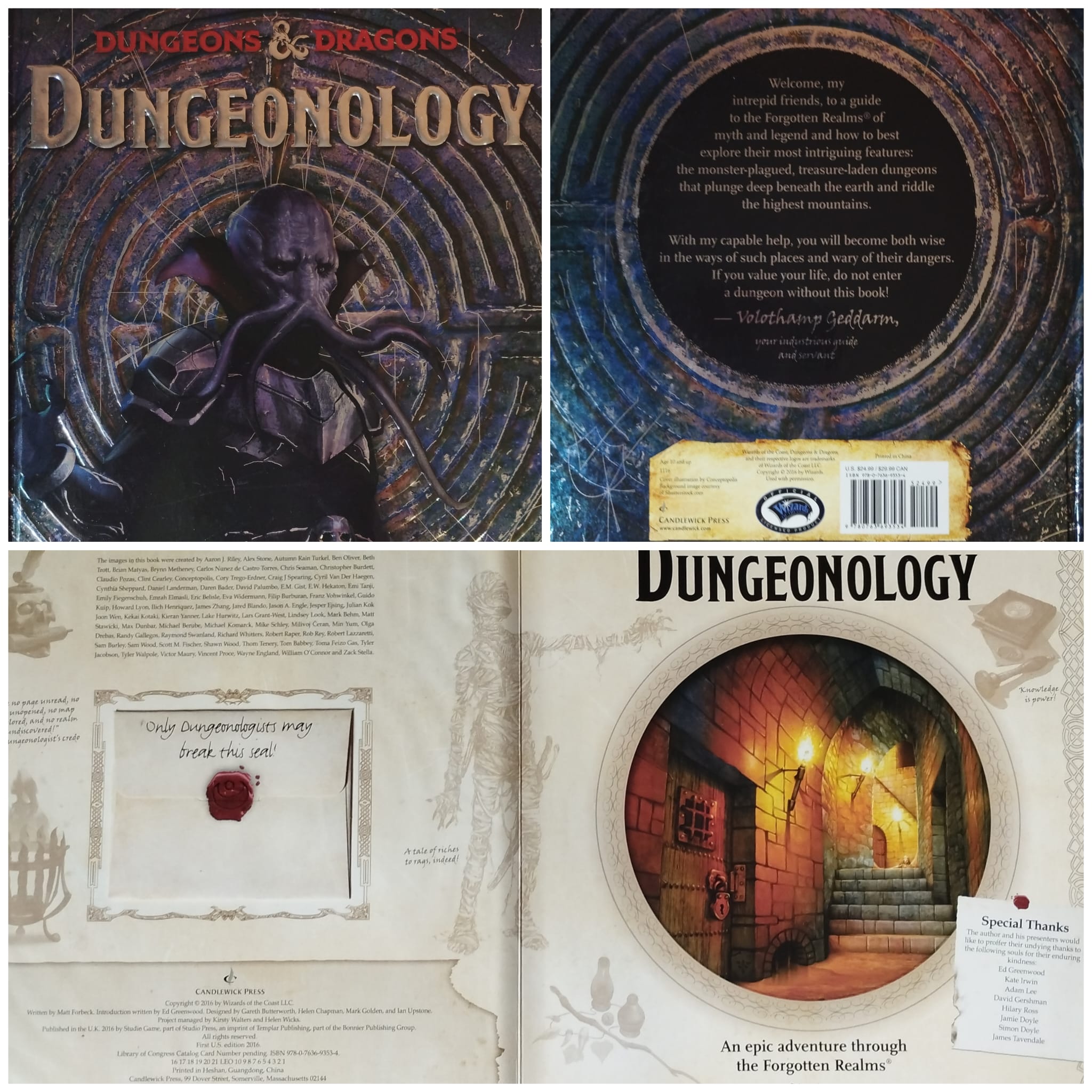 Dungeonology Candlewick Press