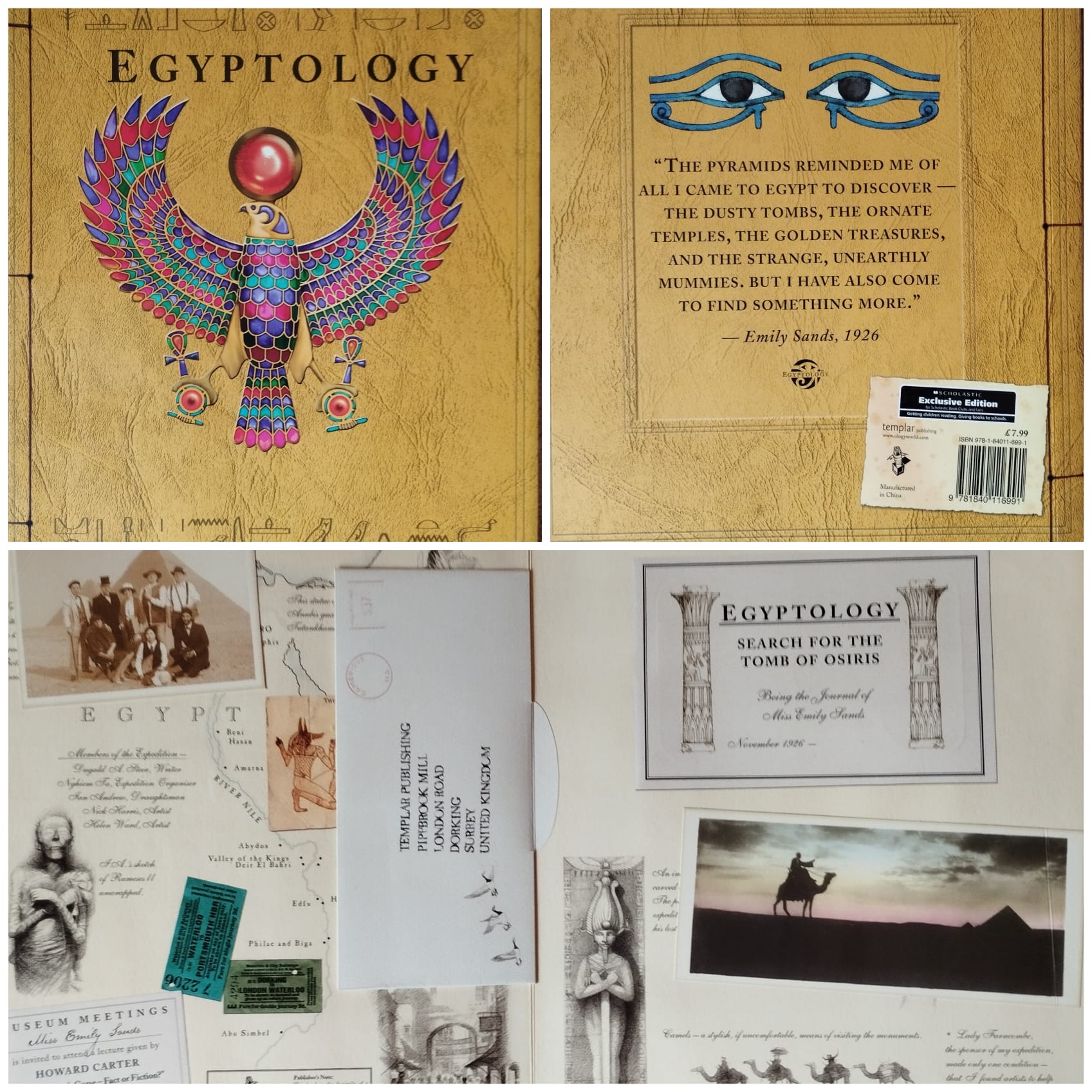 Egyptology Templar Publishing Paperback Scholastic Exclusive Edition