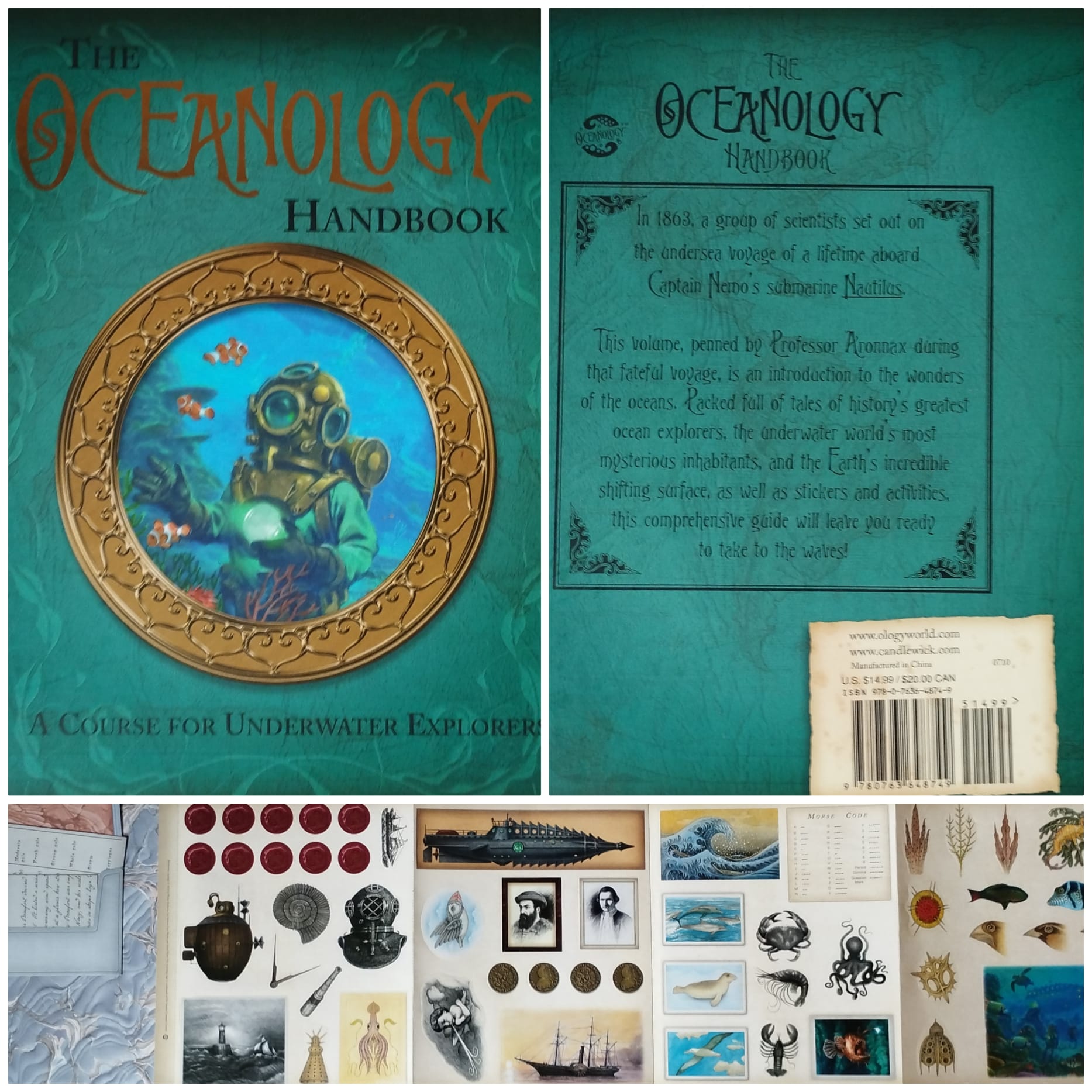 Oceanology handbook Candlewick Press