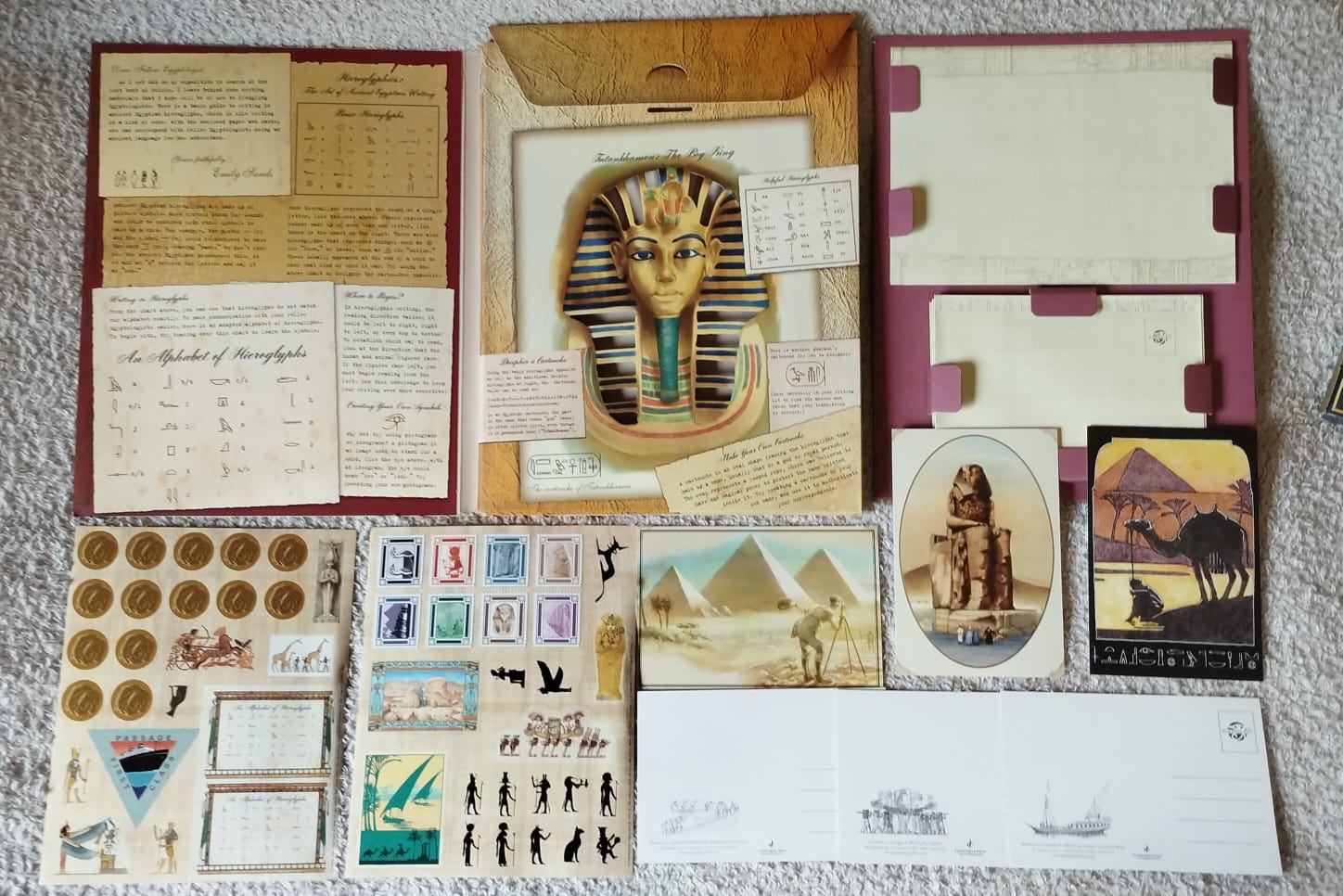 Egyptology Code-Writing Kit